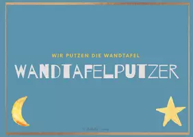 Vorschau - Aufgabenkarten - achtsamer Ämtliplan mit Mond und Stern - Seite 1
