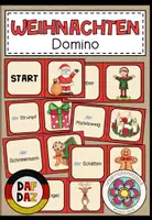 Vorschau - Spiele - Weihnachten - Domino (DAF/DAZ) - Deckblatt