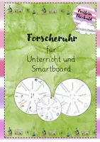 Vorschau - Merkblätter - Forscherschritte / Forscherkreislauf und Forscheruhr Materialpaket - Seite 1