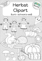 Vorschau - selbst erstellte Cliparts/Grafiken - Cliparts Herbst schwarz-weiß und bunt - Seite 1
