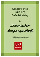 Vorschau - Arbeitsblätter - Satz- und Aufsatztraining in Lateinischer Ausgangsschrift - Deckblatt