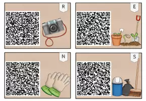 Vorschau - Arbeitsblätter - Detektiv Lesespaziergang QR - Seite 3