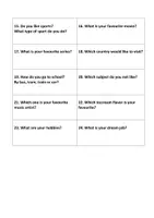 Vorschau - Arbeitsblätter - A1- Englisch - Presenting myself- writing- speaking - Seite 2