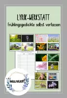 Vorschau - Stundenentwürfe - Frühling - Gedichte selbst verfassen - Lyrik-Werkstatt - kreatives Schreiben - Deckblatt