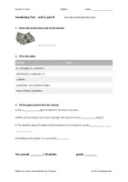 Vorschau - Test - Vocabulary test access 5 unit 2 part B Jg. 9 Englisch - Seite 2