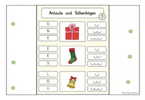 Vorschau - Spiele - 4-fach differenzierte Klammerkarten Weihnachten - Seite 3