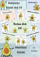 Vorschau - Spiele - Rechne dich fit Mathespiel - Addition Subtraktion Division Multiplikation (didaktische Reserve) - Deckblatt