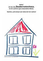 Vorschau - Präsentationen/Tafelbilder - Zauberhaus Tafelmaterial - Deckblatt