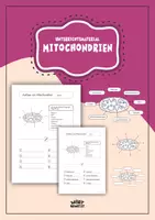 Vorschau - Arbeitsblätter - Unterrichtsmaterial Aufbau Mitochondrien - Deckblatt