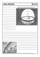 Vorschau - Arbeitsblätter - Altes Weltbild - Altbabylonischen Weltvorstellung - Deckblatt