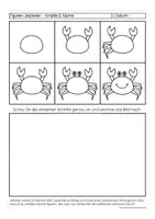 Vorschau - Arbeitsblätter - Wie zeichnet man einen Oktopus? Einfache Figuren zeichnen - Kunst - Seite 1