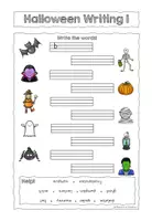 Vorschau - Arbeitsblätter - Revision Halloween - Seite 3