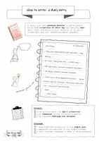 Vorschau - Fördermaterial/Inklusion - How to write a diary entry - Seite 2
