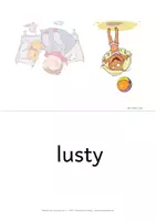 Vorschau - Bildkarten - adjectives - counterparts - opposites (1): english picture and word cards - 38 Bildkarten - Seite 3