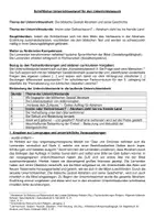 Vorschau - Stundenentwürfe - Unterrichtsentwurf: Gottes Auftrag für Abraham - Seite 1
