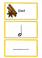 Vorschau - Arbeitsblätter - Musik Grundschule, Rhythmusbausteine Musikunterricht Winter, Musik - Seite 1