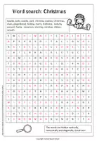 Vorschau - Arbeitsblätter - Christmas Word Search - Wörtersuche Weihnachten - Suchsel - Seite 2