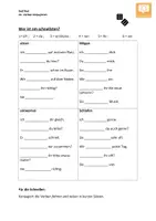 Vorschau - Arbeitsblätter - DaF/DaZ - A1 - Verben konjugieren - Würfelspiel - Deckblatt