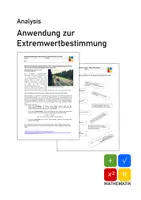 Vorschau - Arbeitsblätter - Anwendung Extremwerte: Optimale LKW-Geschwindigkeit - Deckblatt