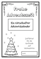 Vorschau - Arbeitsblätter - Adventskalender Rätselheft - 24 Rätsel (inkl. Lösungsheft) - Seite 2