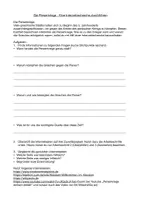 Vorschau - Arbeitsblätter - AB - Perserkriege Athen Internetrecherche - Deckblatt
