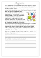 Vorschau - Arbeitsblätter - Alles rund um Hygiene - Aufgaben, Lösungen, Spiele... - Seite 2