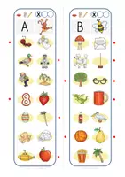 Vorschau - Aufgabenkarten - Anlaute Klammerkarten - Gleiche Anlaute identifizieren - GRUNDSCHRIFT - Freiarbeitsmaterial Deutsch Klasse 1 - Freiarbeit Deutsch Klasse 1 - Seite 2