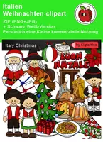 Vorschau - selbst erstellte Cliparts/Grafiken - Weihnachten auf der ganzen Welt Clip Art BUNDLE - Seite 3