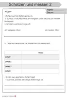 Vorschau - Arbeitsblätter - Arbeitsblätter zum Thema Hohlmaße - Liter - Milliliter Klasse 3/4 - Seite 3