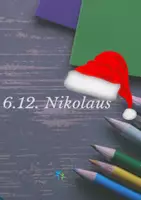 Vorschau - Arbeitsblätter - Warum feiern wir Nikolaus? Texte, Aufgaben, Spiele - Deckblatt
