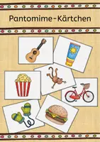 Vorschau - Spiele - Pantomime Bildkarten - Deckblatt