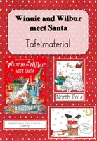 Vorschau - Unterrichtsreihen - Winnie and Wilbur meet Santa (Tafelmaterial Englischunterricht) - Deckblatt