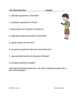 Vorschau - Text - Mis libros favoritos Lectura: Spanische Lesung - Seite 1