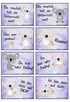 Vorschau - Bildkarten - Lobkärtchen Koala - Seite 3