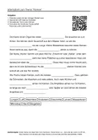 Vorschau - Arbeitsblätter - Arbeitsblätter zum Thema "Kiemen" + Lösung & MP3 + - Deckblatt