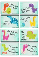Vorschau - Bildkarten - Lobkärtchen Dinos - Seite 1
