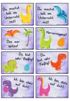 Vorschau - Bildkarten - Lobkärtchen Dinos - Seite 3