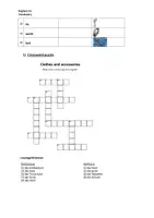 Vorschau - Arbeitsblätter - Englisch A1 - Clothes and Accessories- Vocabulary and Picture Description - Seite 2