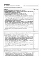 Vorschau - Klassenarbeiten - "Biedermann und die Brandstifter" (Szenenanalyse): Gespräch Biedermann-Eisenring (S. 41-43) - Seite 1