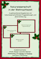Vorschau - Experimente - Weihnachtliche Naturwissenschaft - Deckblatt