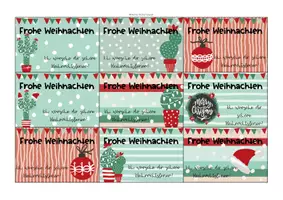 Vorschau - Bildkarten - Feriengruß Winter/Weihnachten - Seite 2