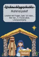 Vorschau - Unterrichtsreihen - Materialpaket 'Die Weihnachtsgeschichte' - Deckblatt