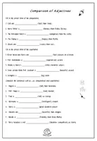 Vorschau - Arbeitsblätter - Comparison of Adjectives- Harry Potter - Seite 1