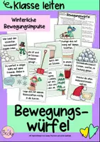 Vorschau - Spiele - Bewegungswürfel Winter (Bewegungspausen) - Deckblatt
