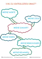 Vorschau - Arbeitsblätter - Gratis PDF Was du kontrollieren kannst und was nicht - Seite 2