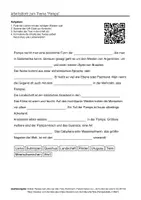 Vorschau - Arbeitsblätter - Arbeitsblätter zum Thema "Pampa" + Lösung & MP3 + - Deckblatt
