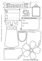 Vorschau - Arbeitsblätter - Barbaratag - Arbeitsblatt und Textblatt im Sketchnotes-Stil - Seite 3