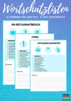 Vorschau - Arbeitsblätter - 15 Konversationsthemen für den DaF- und DaZ-Unterricht - Deckblatt