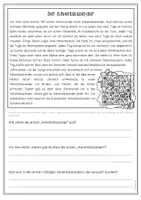Vorschau - Arbeitsblätter - Bräuche und Feste im Advent / Weihnachten - Leseschlau - Seite 2