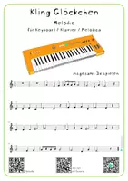 Vorschau - Spiele - Musik Weihnachten 🔔 Kling Glöckchen für 4 Keyboards • QR zu Playalong Videos - Seite 2